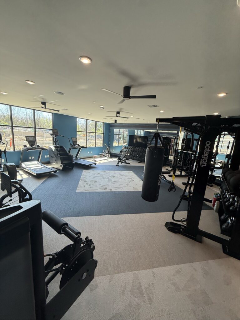 Fitness Center With Equipments