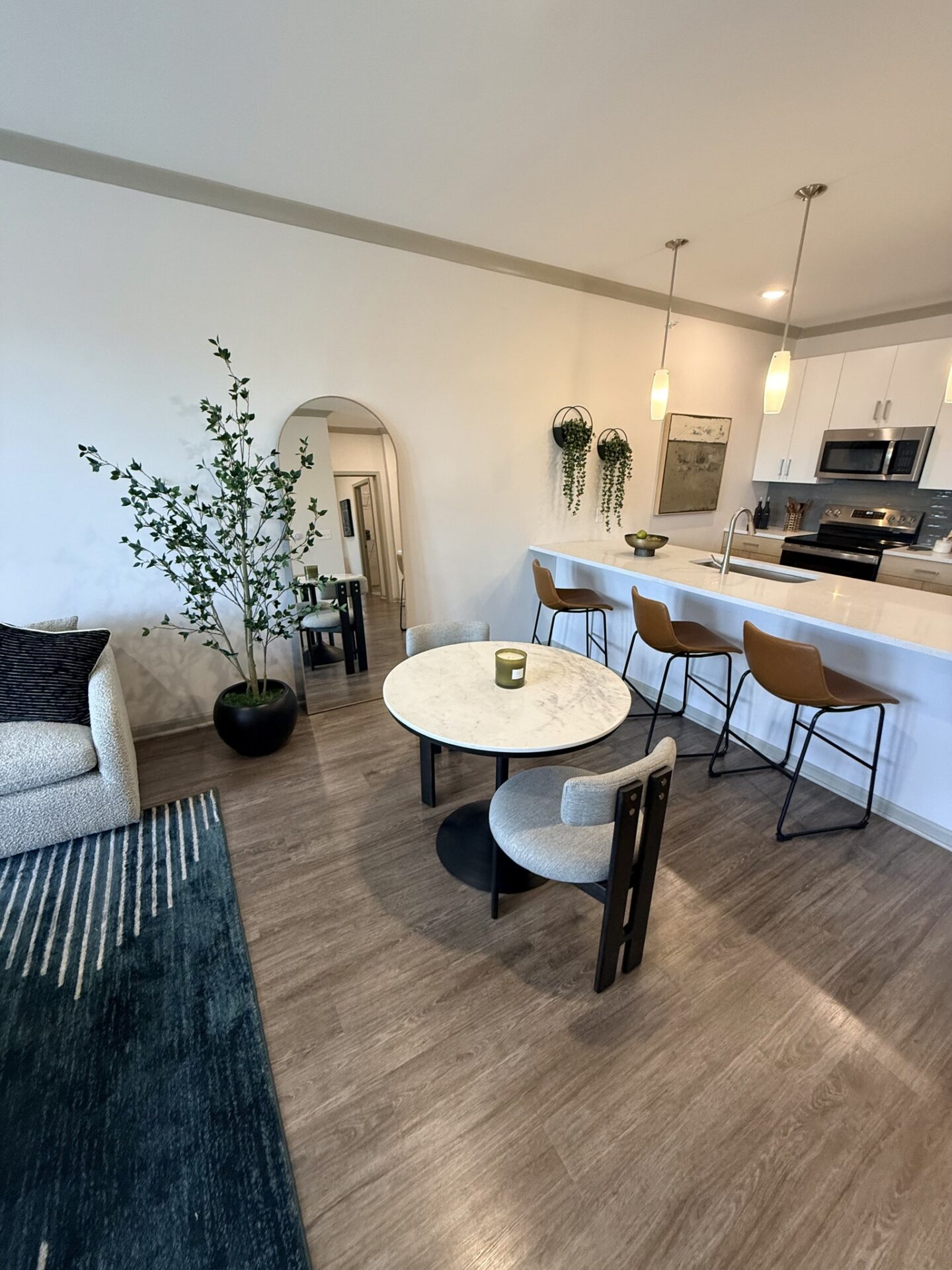 Interior Scene Showcases The Chronicle Model Apartment